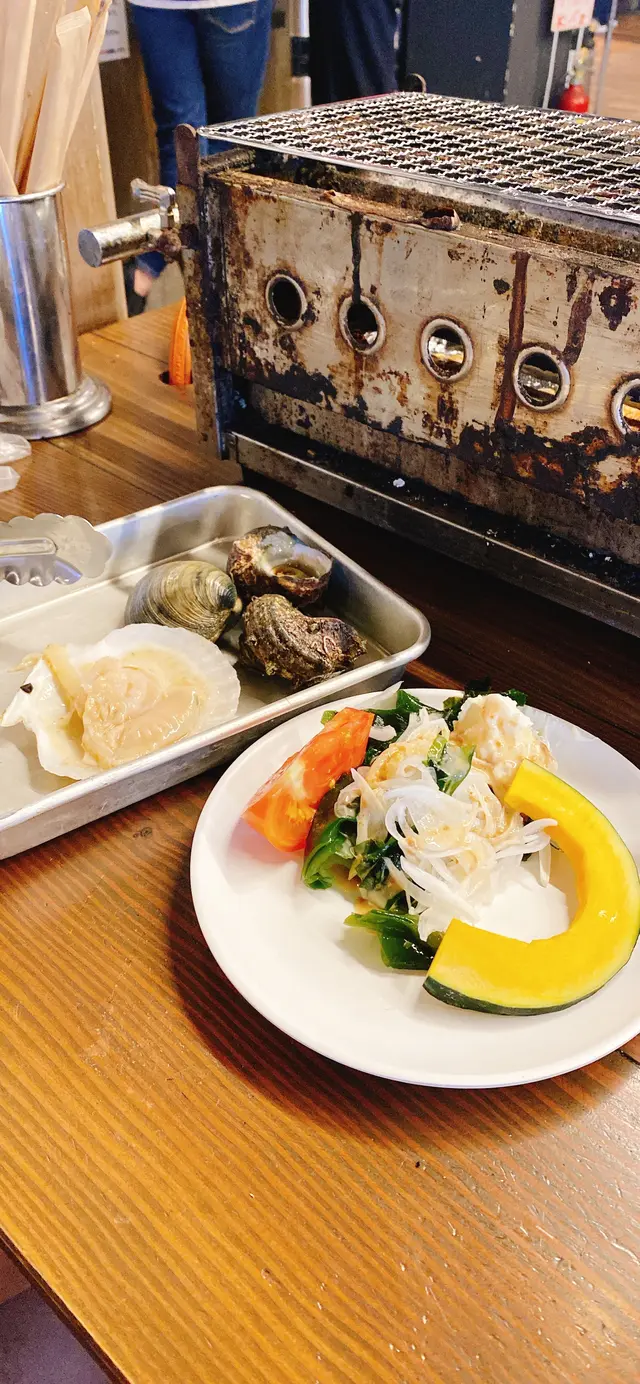 房総の駅とみうら内 浜焼き屋