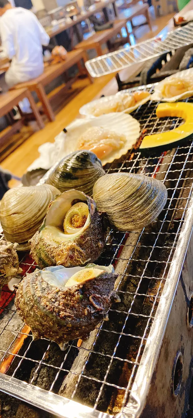 房総の駅とみうら内 浜焼き屋