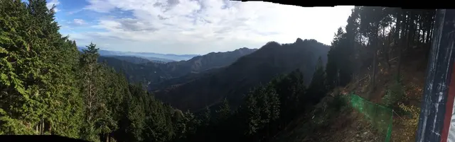 三峰神社 奥宮遥拝殿（見晴台）