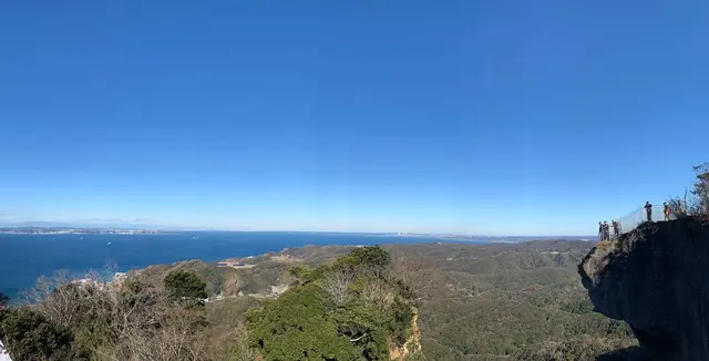 鋸山 日本寺 展望台