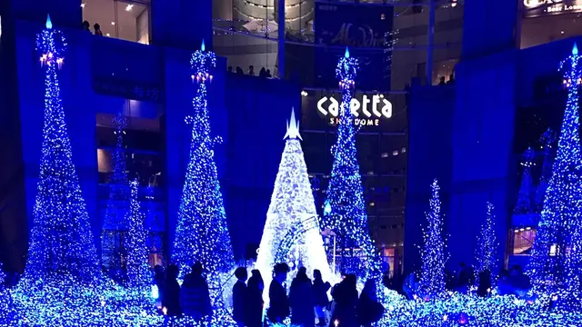 【汐留】イルミネーションからの東京湾の夜景で乾杯🍸