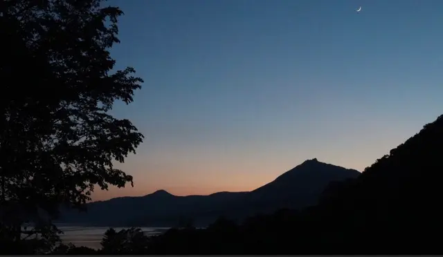 雨ノ日と夕焼け