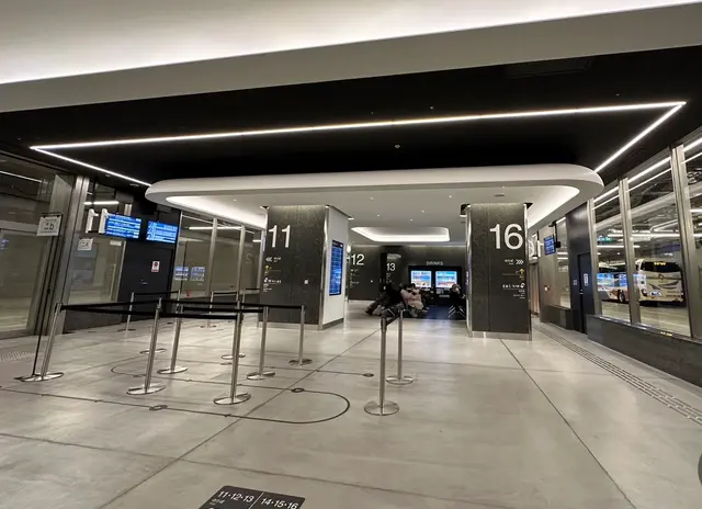 バスターミナル東京八重洲受付