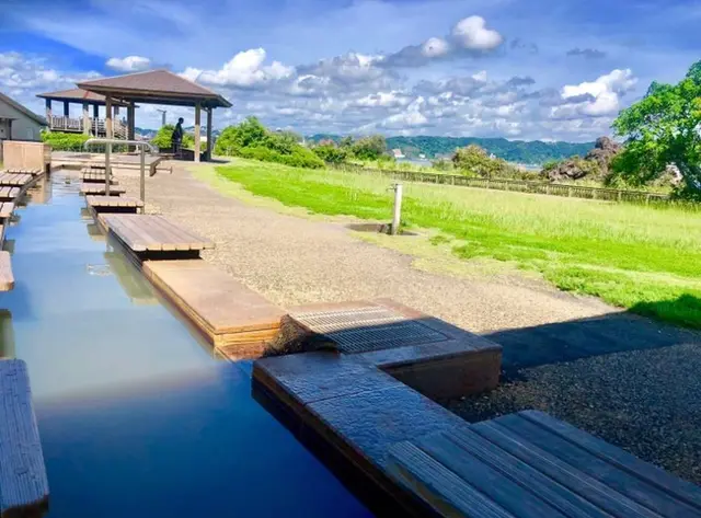 桜島溶岩なぎさ公園＆足湯