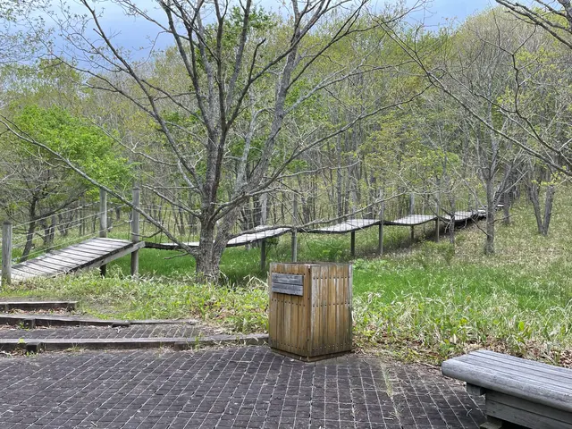 釧路湿原　吊り橋