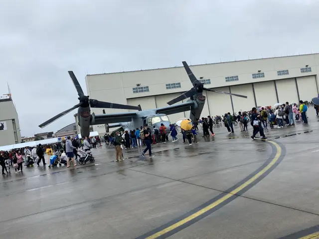 米海兵隊岩国航空基地