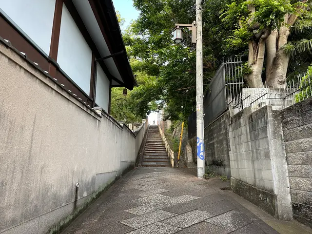 天王寺七坂「口縄坂」