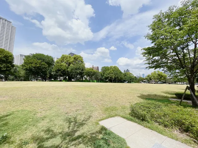 中之島公園 芝生広場