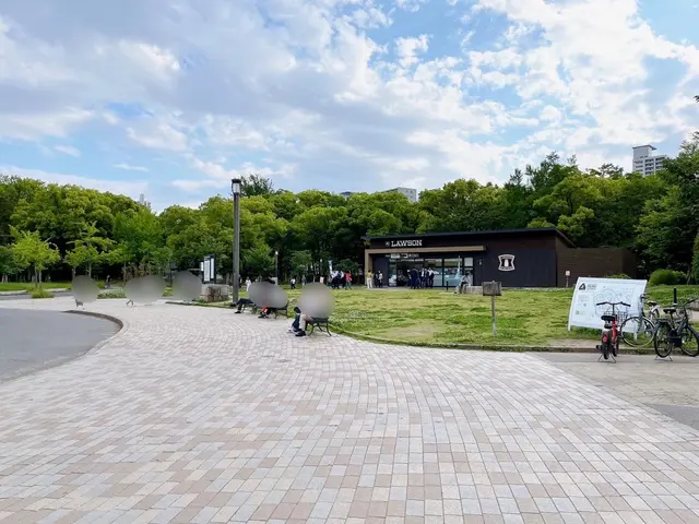 大阪城公園 噴水広場