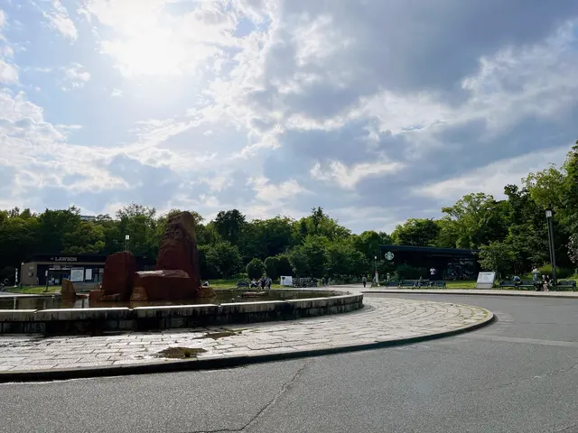大阪城公園 噴水広場