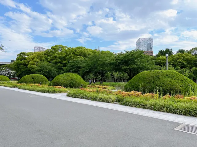大阪城公園 噴水広場