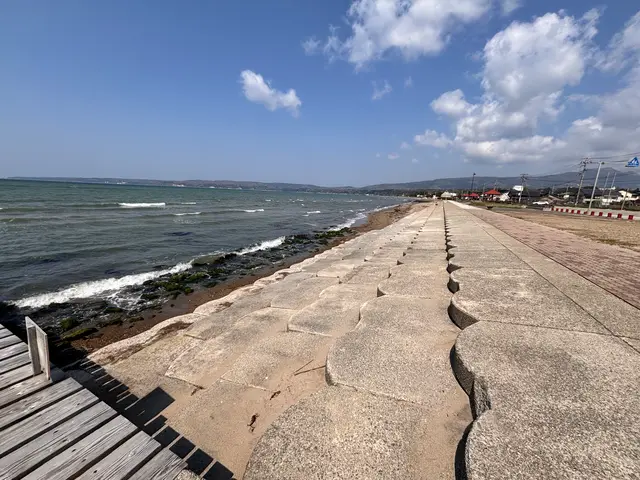 あめやの桟橋(佐和田海水浴場桟橋)