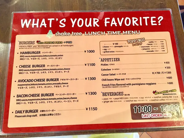 Shake Tree Burger & Bar（シェイクツリー バーガー＆バー）