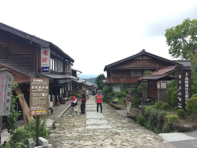 中山道木曽路馬籠宿