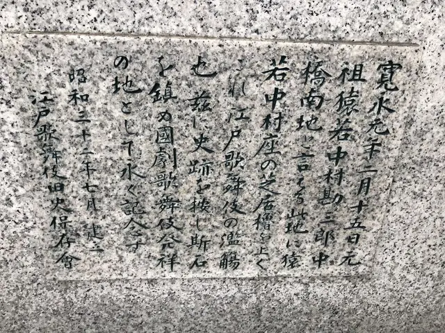 江戸歌舞伎発祥の地