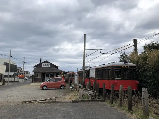銚子電気鉄道　外川駅