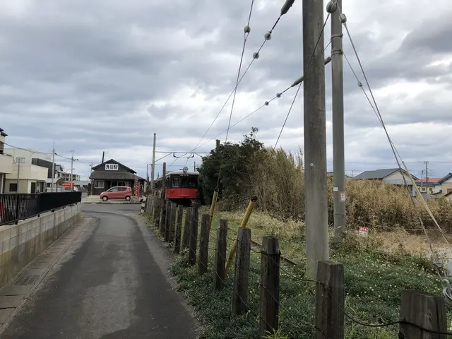 銚子電気鉄道　外川駅