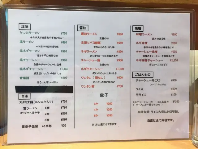 らーめん たつみ