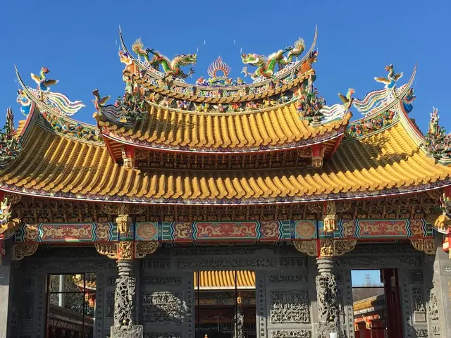 五千頭の龍が昇る聖天宮