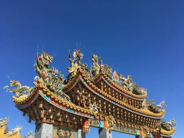 五千頭の龍が昇る聖天宮