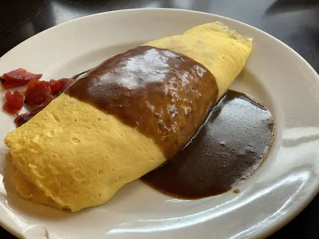 洋食とビール
