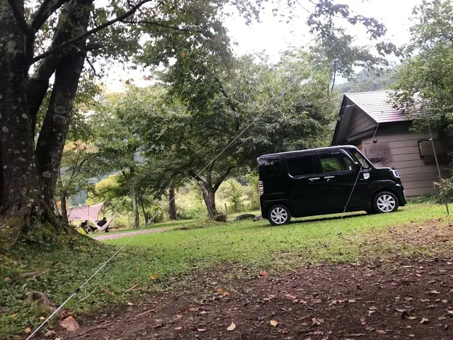 西湖キャンプ場テント村