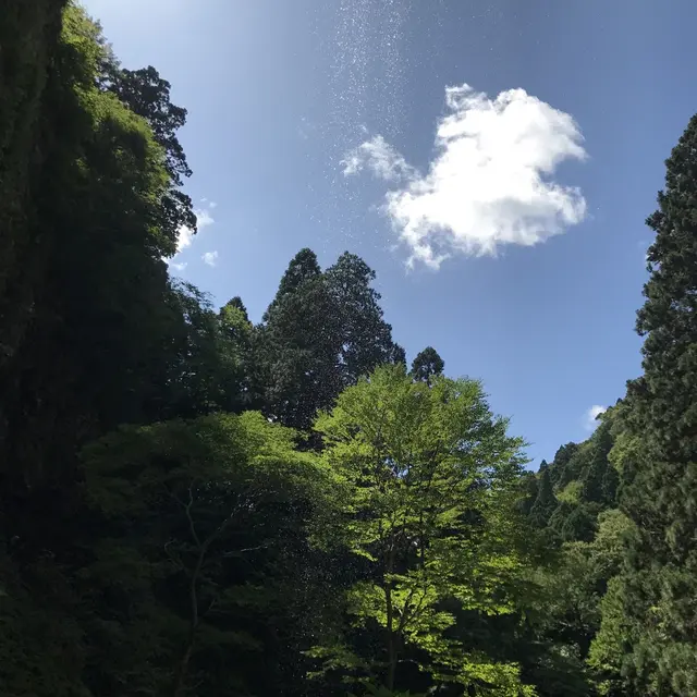 壇鏡の滝