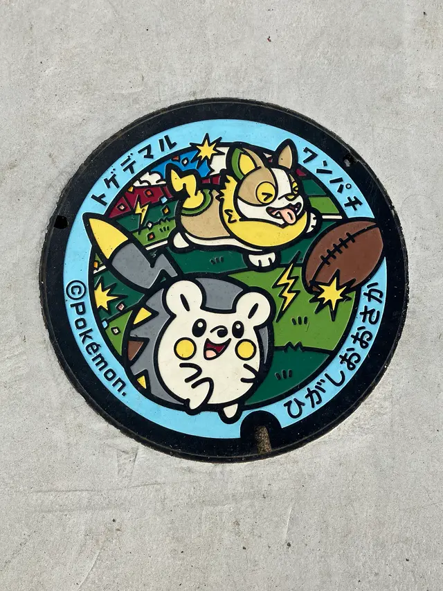 トゲデマルとワンパチのポケふた