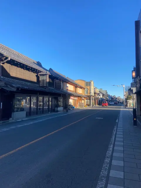 小江戸川越一番街商店街 蔵造りの町並み