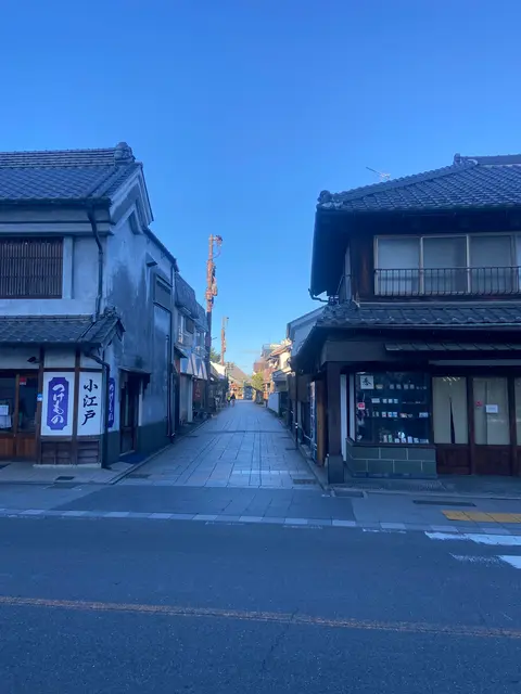 小江戸川越一番街商店街 蔵造りの町並み