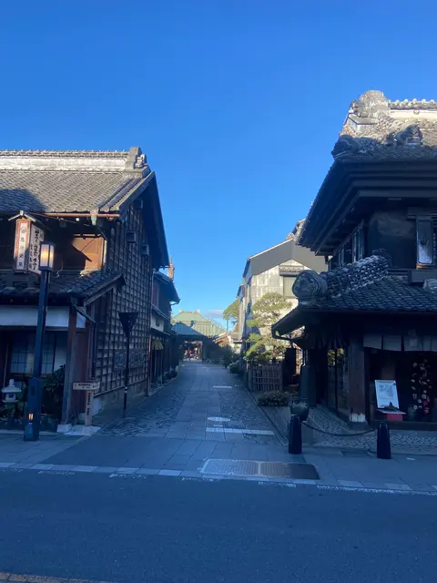 小江戸川越一番街商店街 蔵造りの町並み