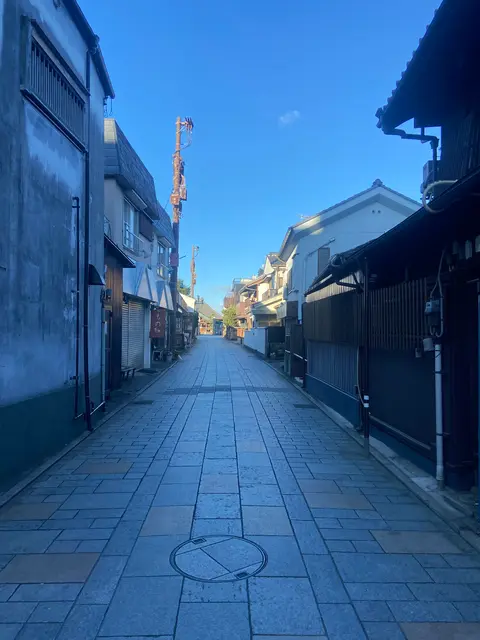 小江戸川越一番街商店街 蔵造りの町並み