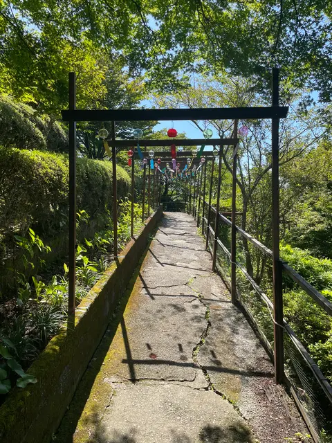 伊豆パノラマパーク山頂駅（展望台、足湯）
