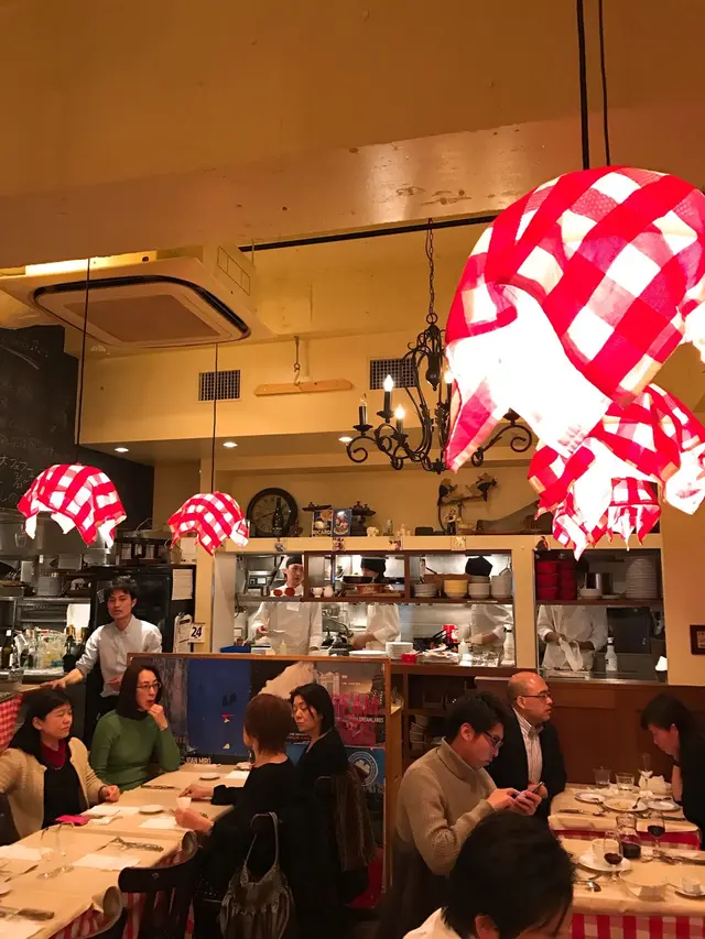 パリのワイン食堂