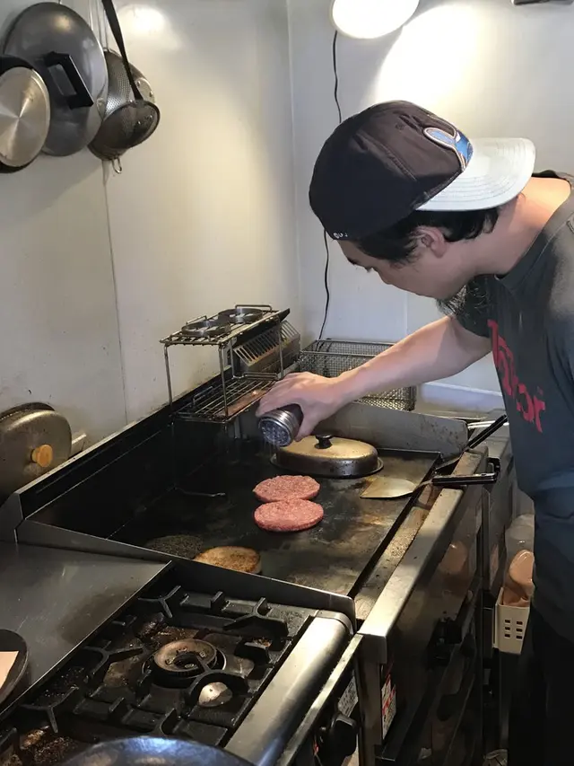 THE BURGER STAND