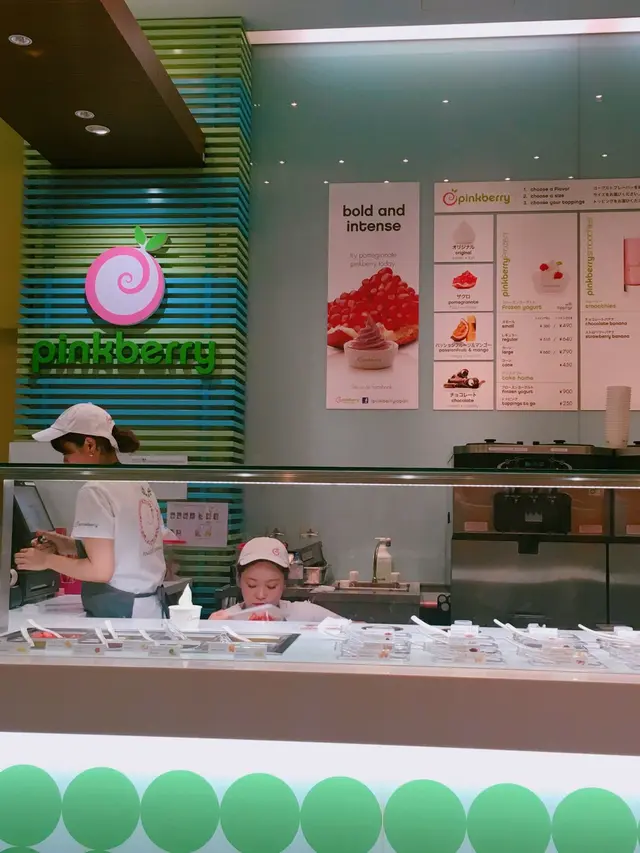 pinkberry ヴィーナスフォート店