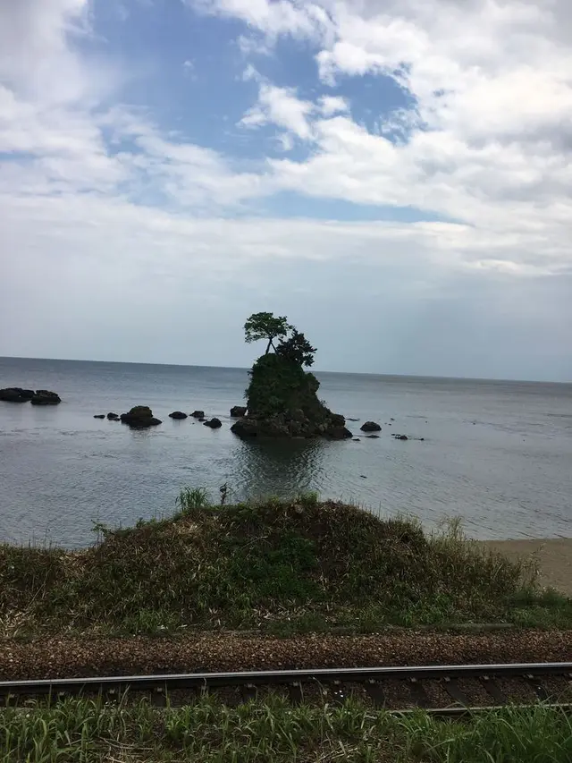 国定公園 雨晴海岸