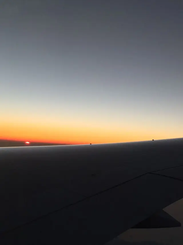 夕日