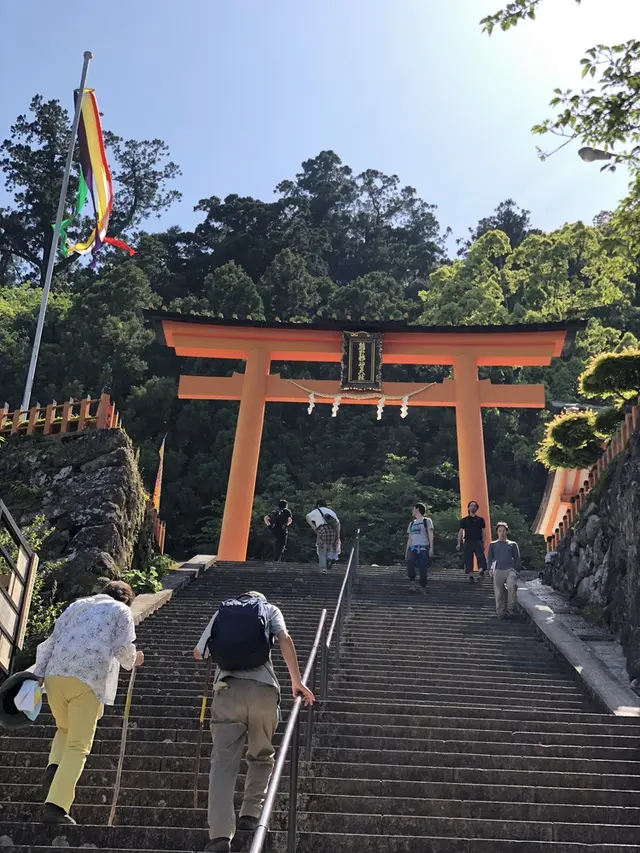 那智大社 青岸渡寺 参道入口 熊野古道