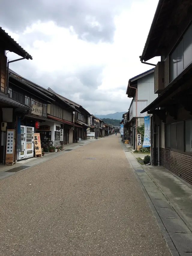 岩村町の古い町並み