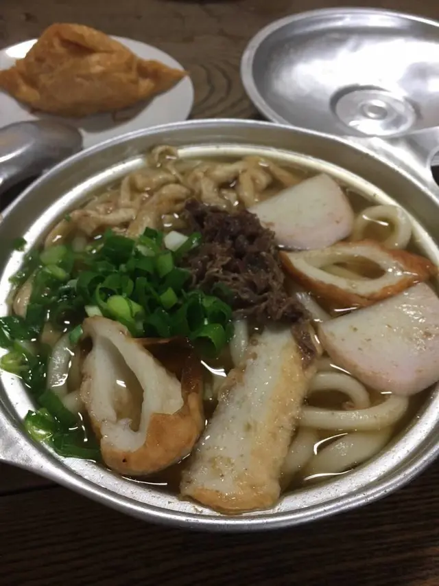 鍋焼うどん アサヒ 