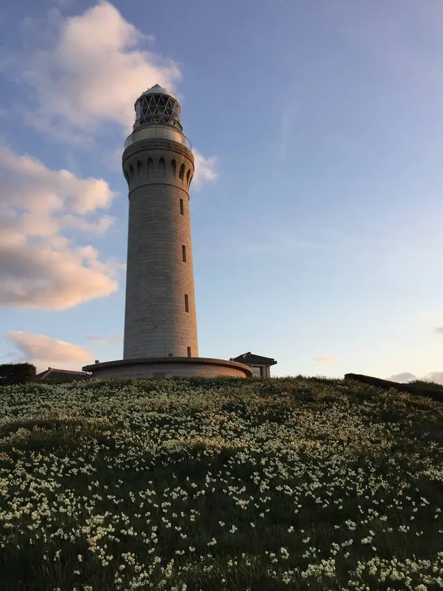 角島灯台　