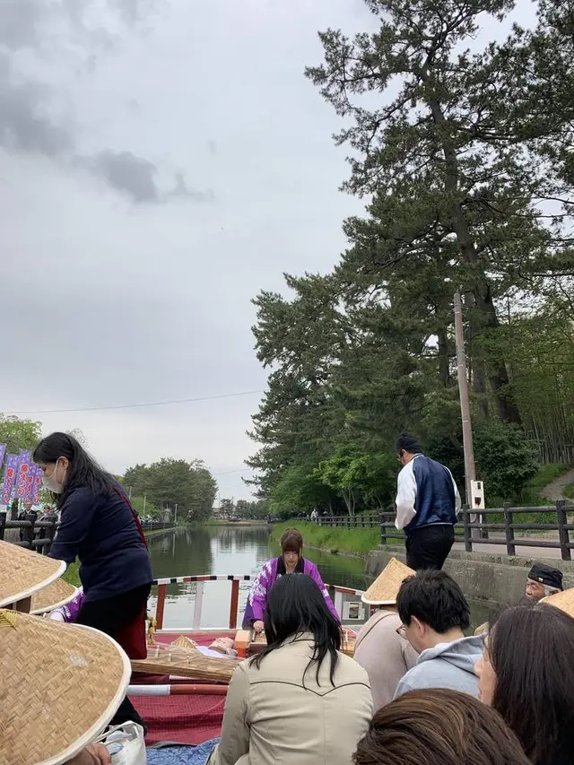 天王川公園の藤