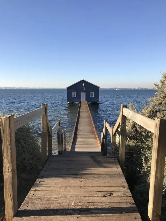 Blue Boat House