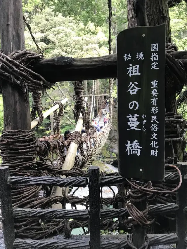 祖谷のかずら橋