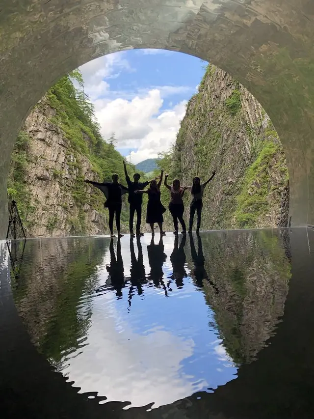 清津峡渓谷トンネル