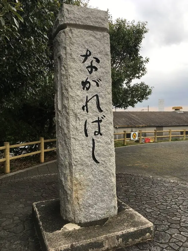 流れ橋駐車場