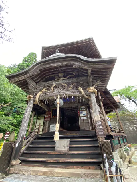 会津さざえ堂（円通三匝堂）