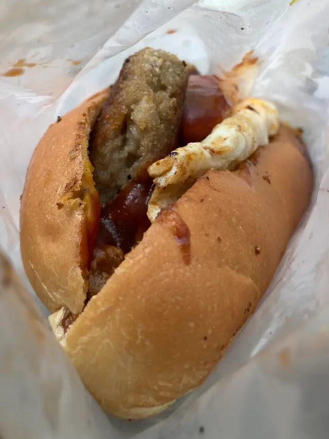 今屋のハンバーガー