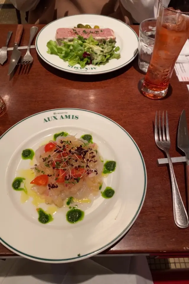 2日目ランチ ブラッスリーオザミ